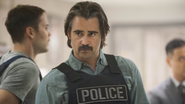Colin Farrell is Ray Velcoro in the second season of <i>True Detective</i>. The show has the same sense of menace but has a broader, richer brief.