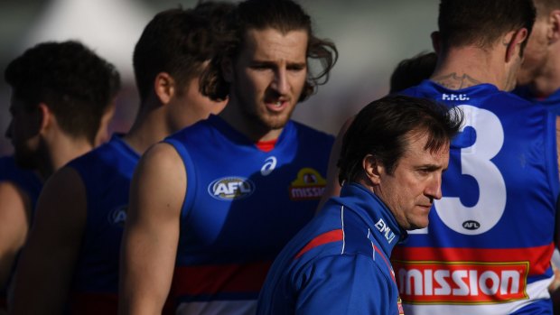 Bulldogs coach Luke Beveridge knows his charges have not played with the spark that won them the premiership.