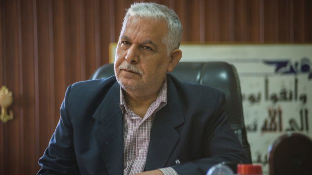 Dr Hassan Ibrahim, director of West Mosul General Hospital.