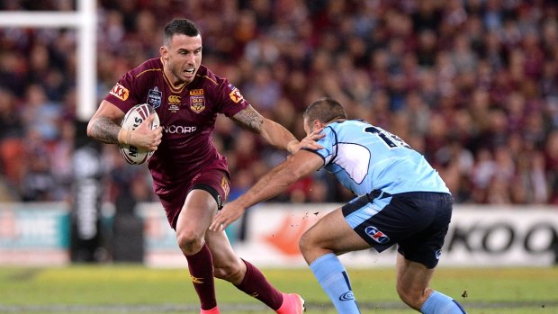 Position debut: Darius Boyd  has never played an Origin game at centre.