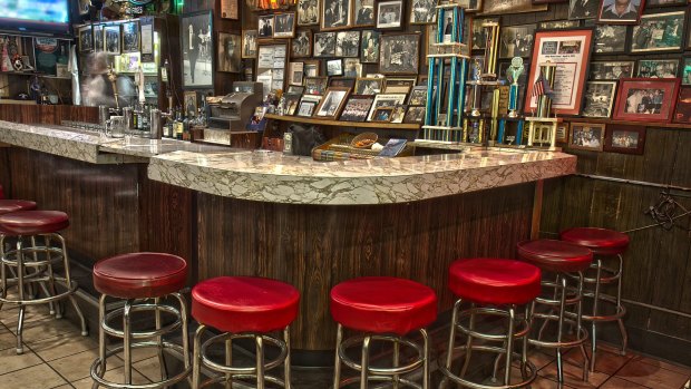 History oozes from the walls of Chicago's Billy Goat Tavern.
