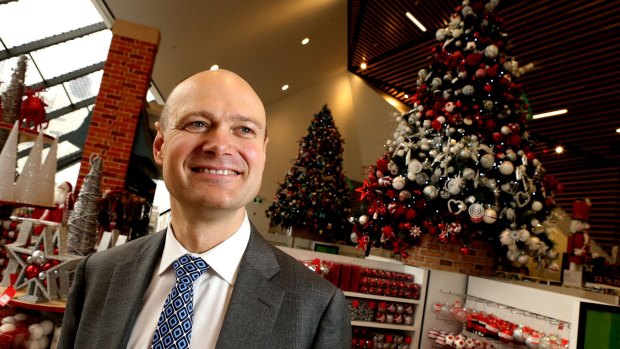 Myer CEO Richard Umbers has overseen major changes since taking over from Bernie Brookes a year ago. 