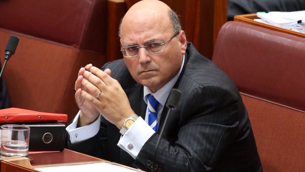 Senator Arthur Sinodinos was honorary treasurer of the NSW Liberals when the unlawful donations were made.