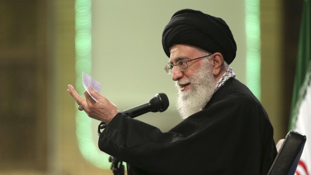 Iranian supreme leader, Ayatollah Ali Khamenei last year in a photo issued by the Office of the Iranian Supreme Leader.
