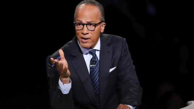 Trump cited "unfair questions" posed by the moderator of the first debate, Lester Holt of NBC News.