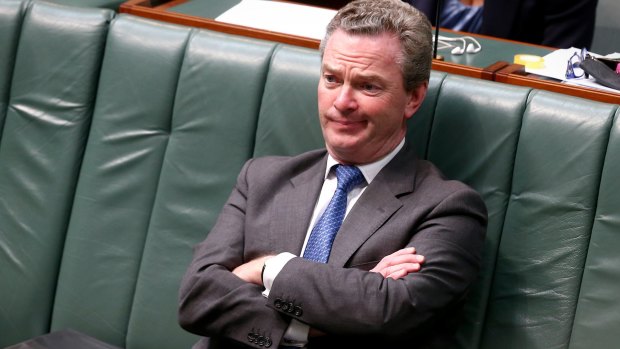 Defence Industry Minister Christopher Pyne.