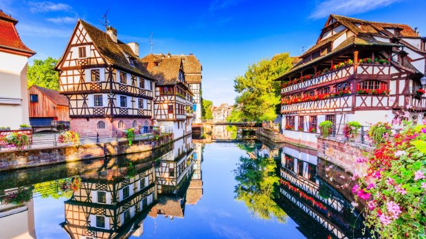 Strasbourg in full bloom.