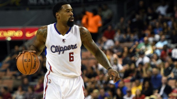 Rapid improver: Clippers centre DeAndre Jordan.