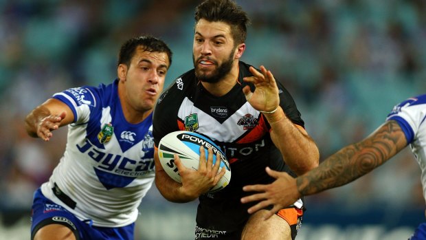 Staying focused: James Tedesco.