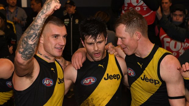 In his own way, Martin has developed into a leader who is just as valuable to the Tigers as Trent Cotchin and Jack Riewoldt. 