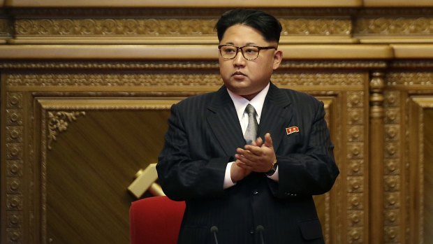 North Korean leader Kim Jong Un in Pyongyang in May. 