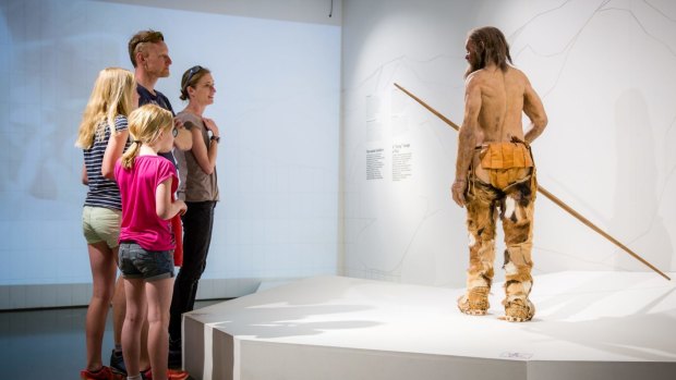 Crowds are queuing up to see the story of Otzi the Iceman.