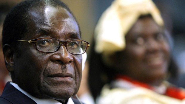 Robert Mugabe, pictured in 2008, was awarded the Confucius Peace Prize for his commitment to 'political and economic order'. 