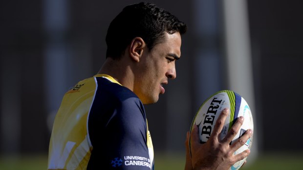 Brumbies lock Rory Arnold returned to training in Canberra on Monday.