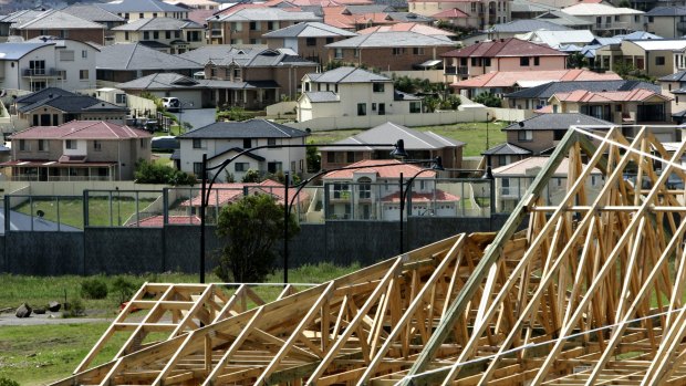 Rapid house price rises in Sydney weren't necessarily seen in other part of the country, the RBA said.