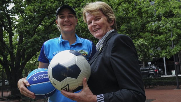 Canberra Capitals coach Carrie Graf and Capital Football CEO Heather Reid have been recognised for contribution to female sport in the Australia Day honours. 