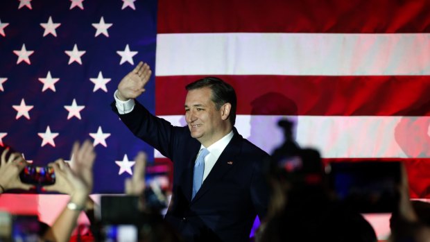 Ted Cruz in Milwaukee, Wisconsin, this week. 