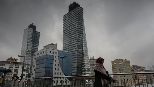 The general manager of Trump Towers in Istanbul said the company was "assessing" its partnership with Donald Trump following his calls to ban Muslims from entering the United States.