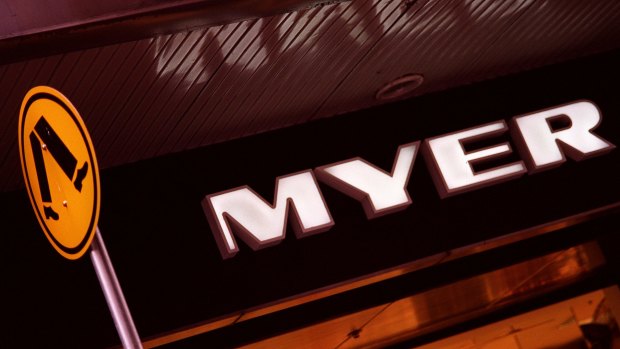 Myer's turnaround strategy has come under fire. 