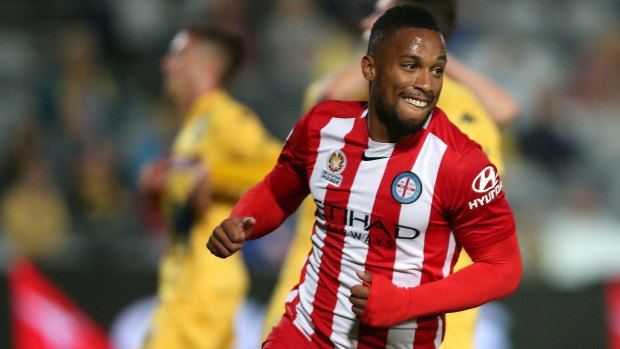Harry Novillo of Melbourne City is one of the French legion.
