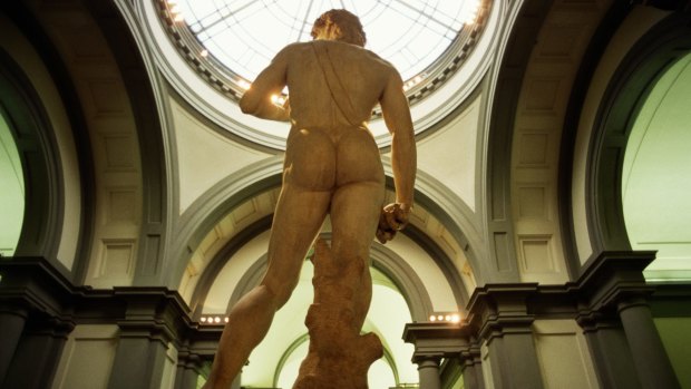 Get up early and you could have 20 minutes' quiet time visiting the statue of David in Florence.