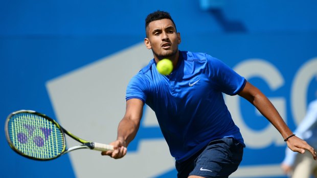 Nick Kyrgios: Seeded at Wimbledon but the draw has done him no favours.