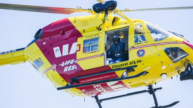 The Westpac Life Saver Rescue Helicopter