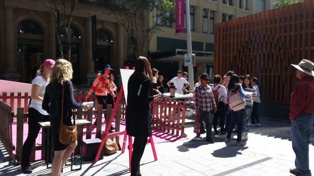 Queen Street Mall was abuzz with word of UNIQLO.