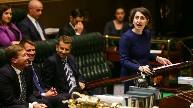 NSW Treasurer Gladys Berejiklian would like more female company on the benches of Parliament.