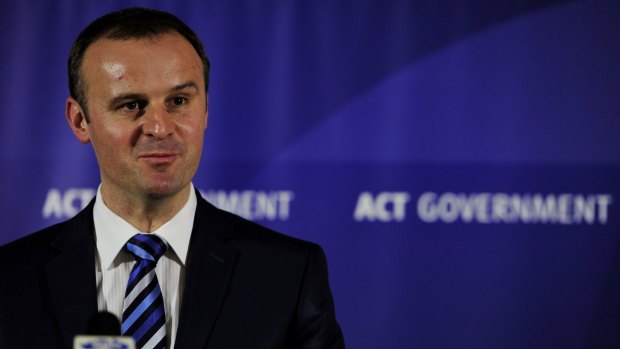 Chief Minister Andrew Barr said the Tigerair flights would add $17 million to the local economy. 