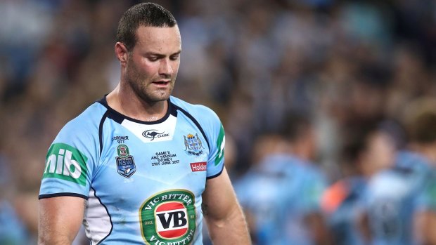 Head down: Boyd Cordner is now focused on being fit for the series decider on July 12.