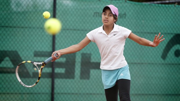 "Mongrel" in her game: Annerly Poulos is following in Nick Kyrgios' footsteps.