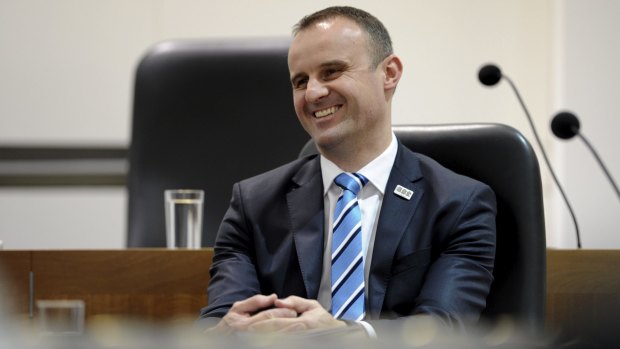 Chief Minister Andrew Barr has defended budget projections.