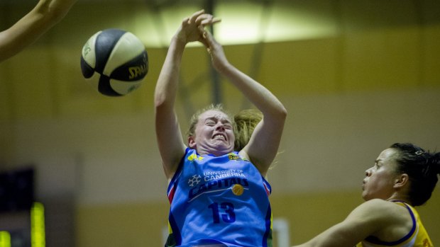 Capitals guard Abbey Wehrung played her guts out as Canberra slumped to a 10th consecutive loss.