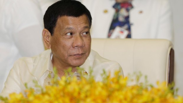 Philippine President Rodrigo Duterte.