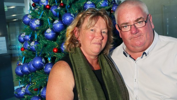  Leanne and Ronan Hume lost their son Sam in a road accident last year.