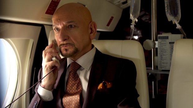 Angry magnate: Ben Kingsley is an egotistical bully offered the chance of a new life in <i>Self/less</i>.