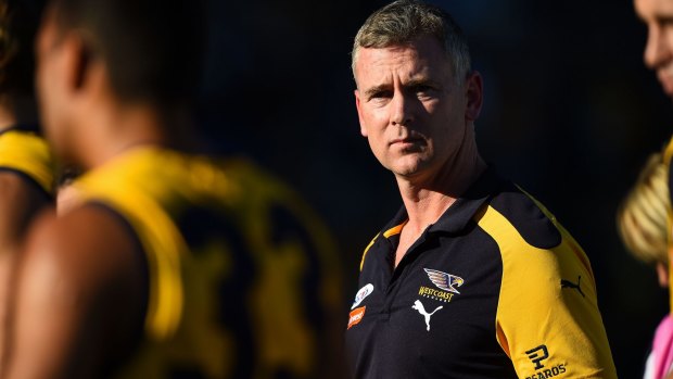Adam Simpson has some feedback to give the AFL about clubs resting players.