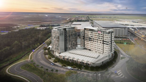 Both hotels will be built in the airport's domestic terminal precinct.