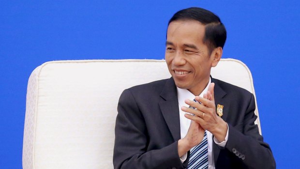 President Joko Widodo used the event on Friday to reaffirm his commitment to his war on drugs, which has involved the executions of 14 people this year.