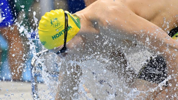 Australia Mack Horton in Rio.