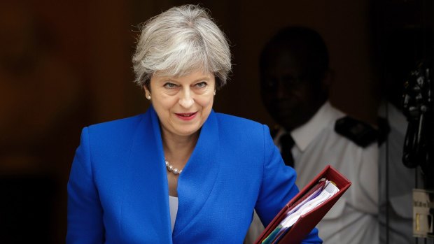 British Prime Minister Theresa May will set out the next steps next month.