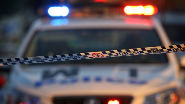 Queanbeyan police have pulled their guns on a driver with five passengers after he attempted to flee apprehension.