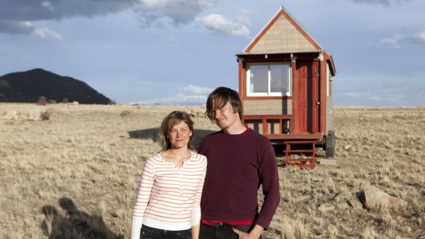 Small wonder: Merete Mueller and Christopher Smith built a tiny house and liked it.