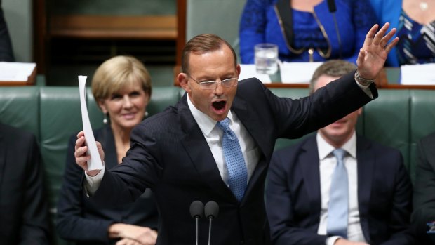 Prime Minister Tony Abbott withdraws his "Dr Goebbels" remark in question time on Thursday.