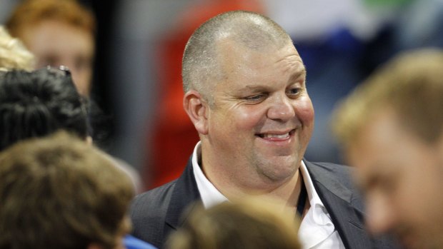 Polarising figure: Nathan Tinkler divides opinions in the Hunter region.