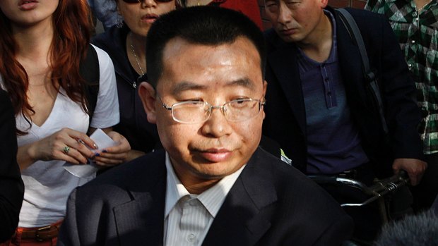 Human rights activist Jiang Tianyong in 2012.