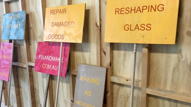 Fix and Make at the Nishi Building is a 12-month program with a focus on fixing and making things, in an effort to reduce waste going to landfill.