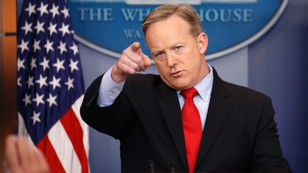 White House press secretary Sean Spicer has ordered staff to submit to random phone checks.