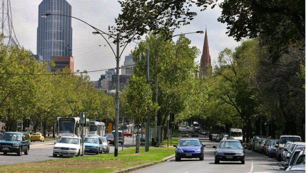 A residential rush is changing the face of St Kilda Road.